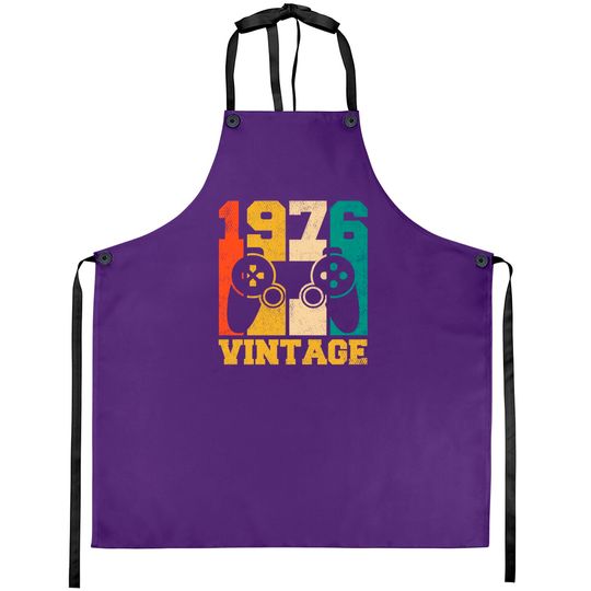 Discover 45 Years Old Vintage 1976 Video Game Aprons