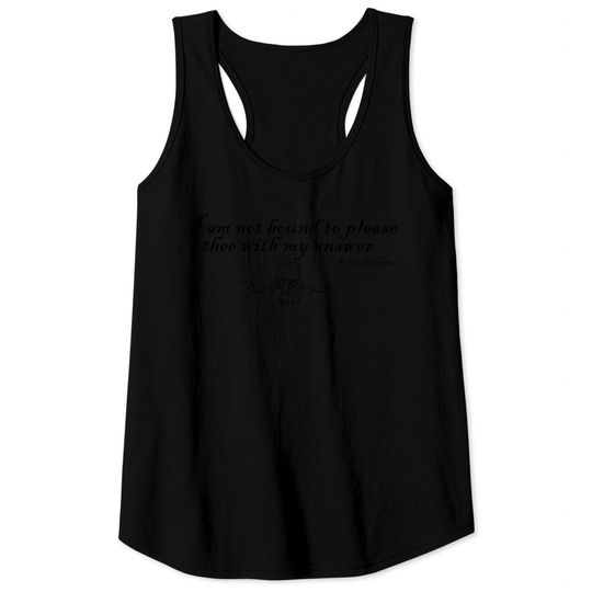 Discover Shakespeare Tank Tops