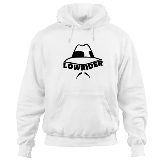 Discover Mens Lowrider Hat & Moustache Chicano Cholo Latino Low Rider Hoodies
