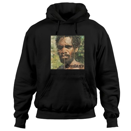 Discover Death Grips -Exmilitary Album Art Hoodies
