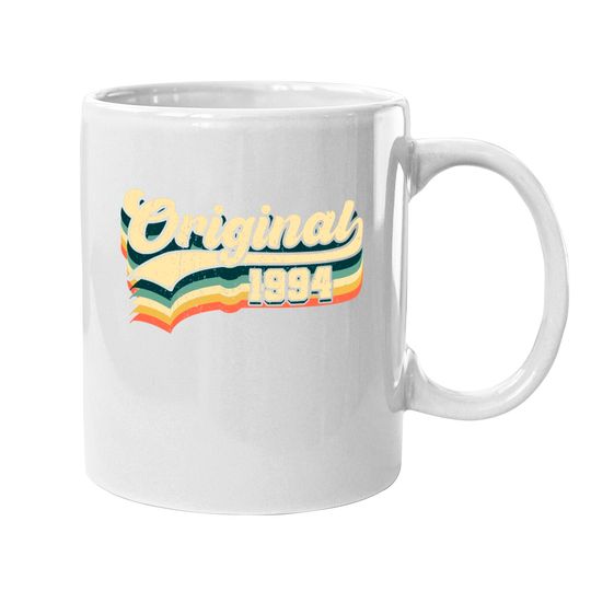 Caneca de Cerâmica Clássica Unissexo Original 1994 Presente de Aniversário
