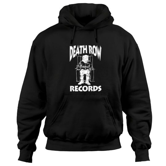 Discover Death Row Records White Logo Hoodies