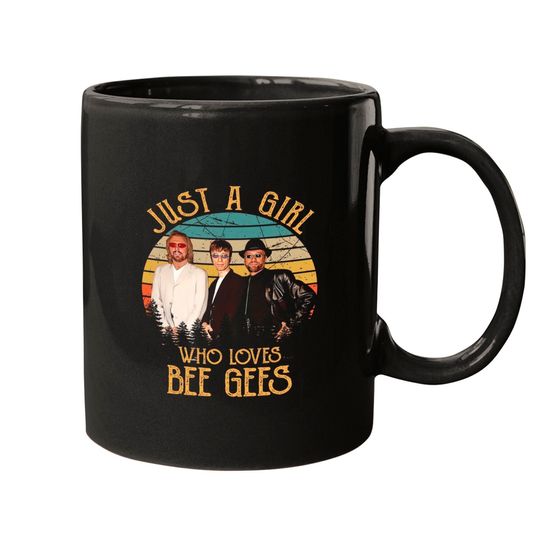 Discover Just A Girl Who Loves Bee Gees Mugs