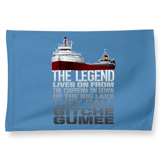 Discover The Legend Lives On - Edmund Fitzgerald - House Flags