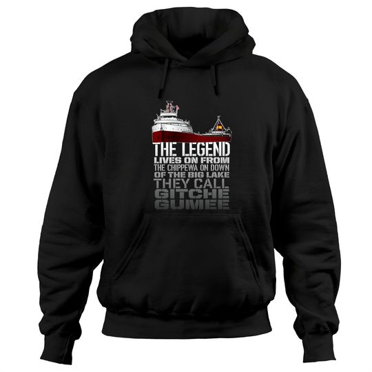 Discover The Legend Lives On - Edmund Fitzgerald - Hoodies