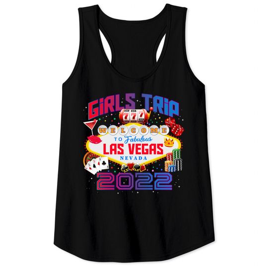 Discover Vegas Girls Trip 2022 Party In Las Vegas Cool Girls Trip Tank Tops