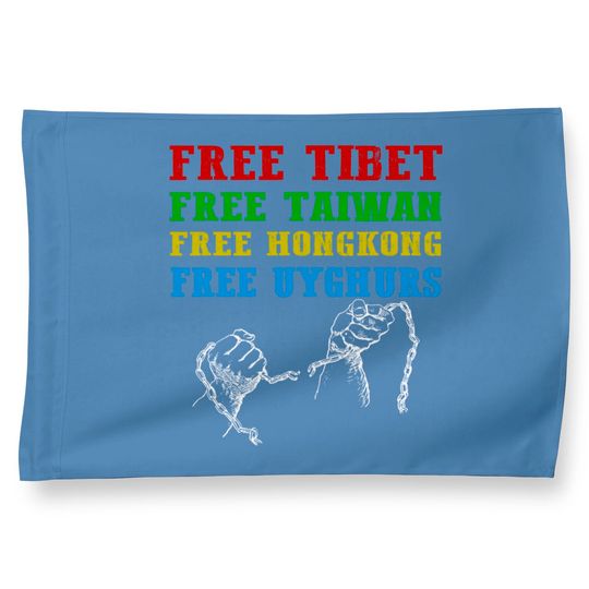 Discover FREE TIBET TAIWAN HONG KONG UYGHURS Protest House Flag