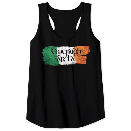Discover Tiocfaidh Ar La Vintage Ireland Irish Republican Flag Shirt Tank Tops