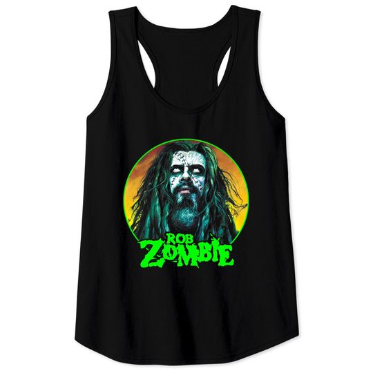 Discover Rob Zombie Circle Face Tank Tops