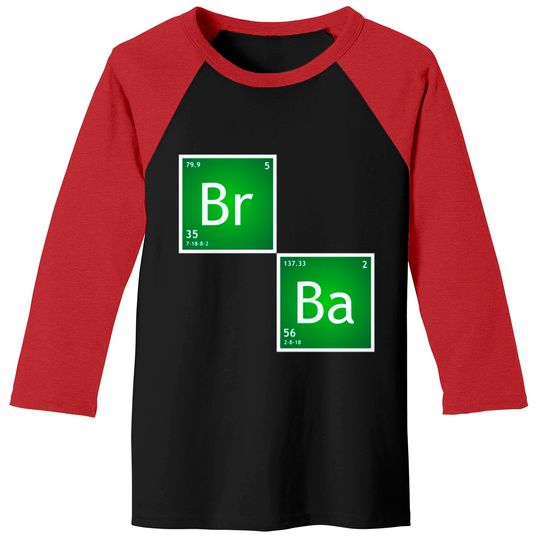 Discover Breaking Bad Elements Baseball Tees