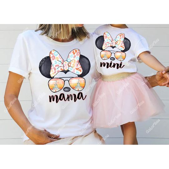 Discover Mini Mama Daddy Matching Family Custom Shirt