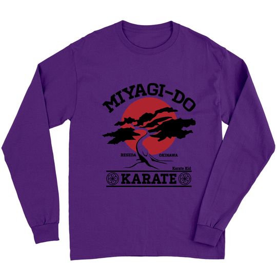Discover Karate Kid 1980's Martial Arts Movie Miyagi Do It Again Vintage Long Sleeves