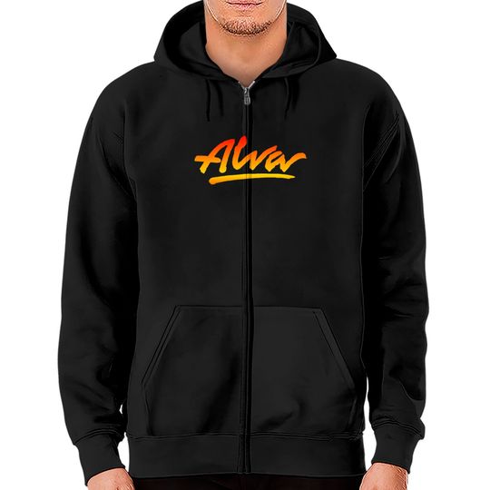 Discover NEW ALVA SKATEBOARD SKATE DECKS LOGO Zip Hoodies