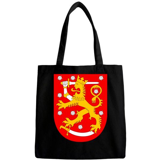 Discover Finland Suomi Lion Bags