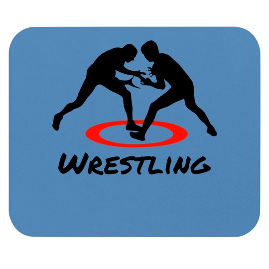 Discover Wrestling Freestyle Mouse Pads