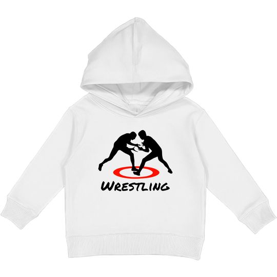 Discover Wrestling Freestyle Kids Pullover Hoodies