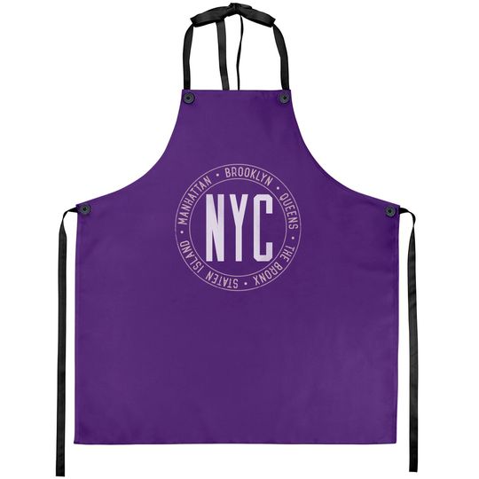 Discover New York Boroughs Five Boroughs NYC Lovers and Residents Aprons