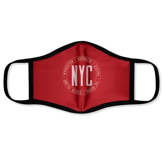 Discover New York Boroughs Five Boroughs NYC Lovers and Residents Face Masks