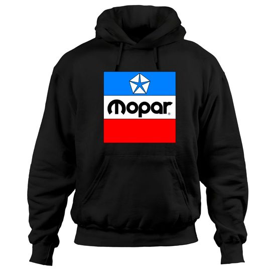 Discover Classic Mopar Block Logo - Mopar - Hoodies
