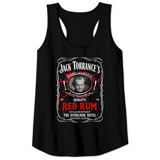 Discover JACK TORRANCE'S - RED RUM - The Shining - Tank Tops