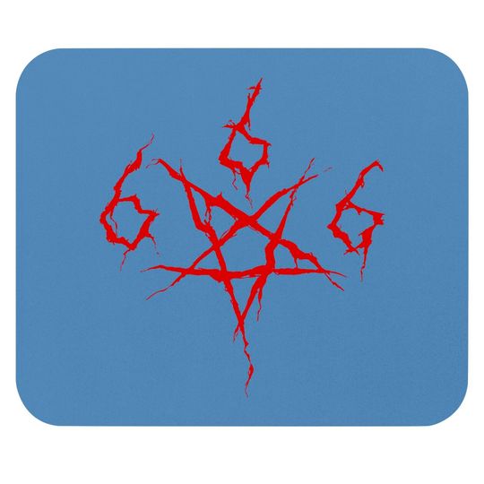 Discover Sigil Of Baphomet Mouse Pads Devil Satan 666 Pentagram Occult Horror Halloween