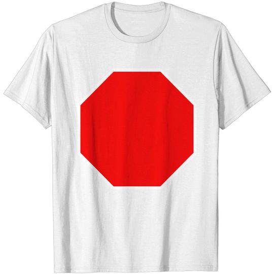 Discover BIG RED Stop Sign With Octogon T Shirt