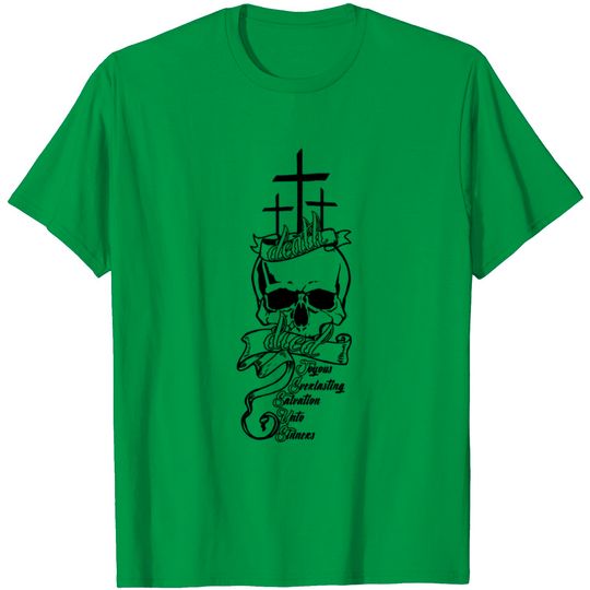 Discover JESUS Clothing Death Died T Shirt