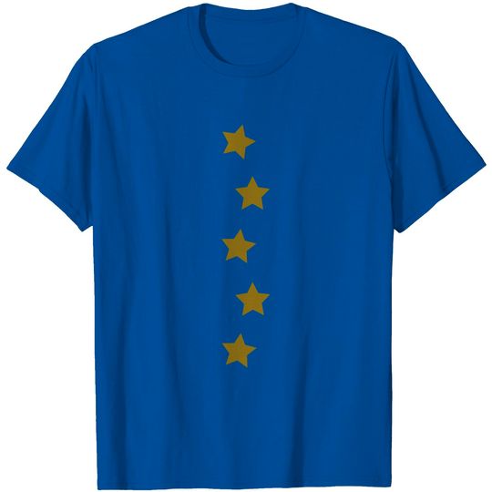 Discover Star Sleeve Design (left) - Change To Any Color T Shirt