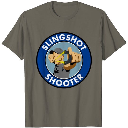 Discover BadgeWork Slingshot Shooter T Shirt