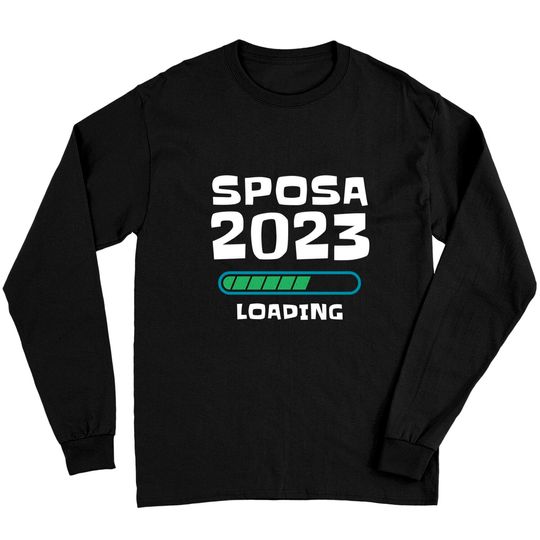 Discover T -shirt bridal 2023 Loading Funny Gift Woman Farewell to the Long Sleeves bachelorette party