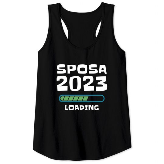 Discover Funny Bridal Loading Tank Top