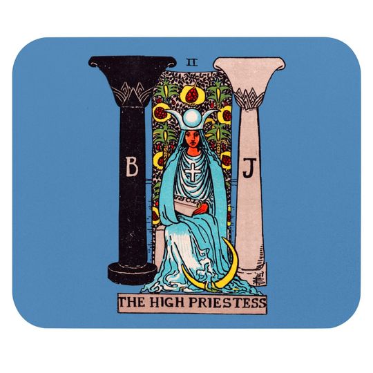 Discover Tarot Card The High Priestess Mouse Pads
