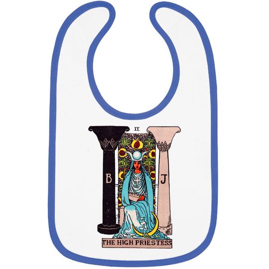 Discover Tarot Card The High Priestess Bibs