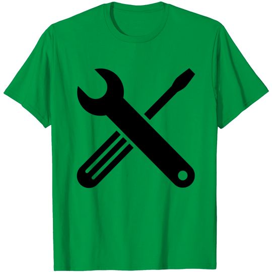 Discover Tools - Wrench And Screwdriver T Shirt