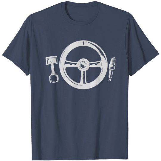 Discover Wheel Car Mechanic Design T Shirt