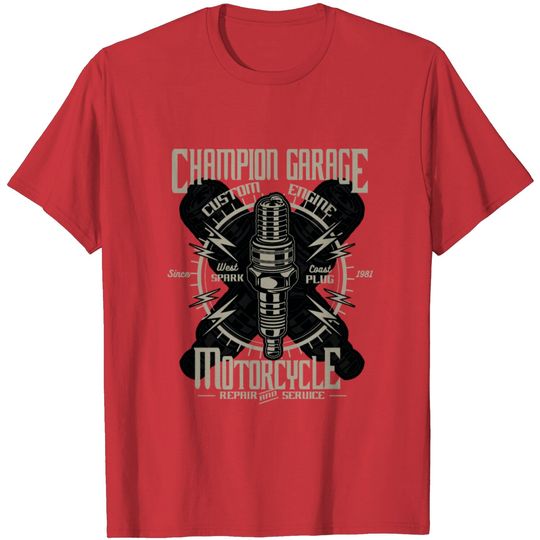 Discover Spark Plug T Shirt