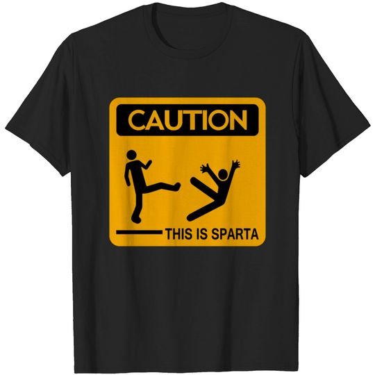 Discover Caution This Is Sparta T Shirt