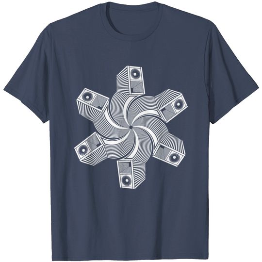 Discover 23SP008 - Speaker Tekno 23 Spiral T Shirt
