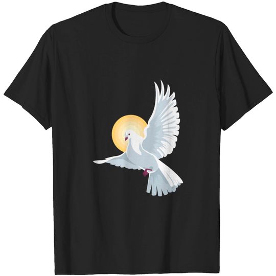 Discover Holy Dove Spirit Jesus God Religion Peace T Shirt