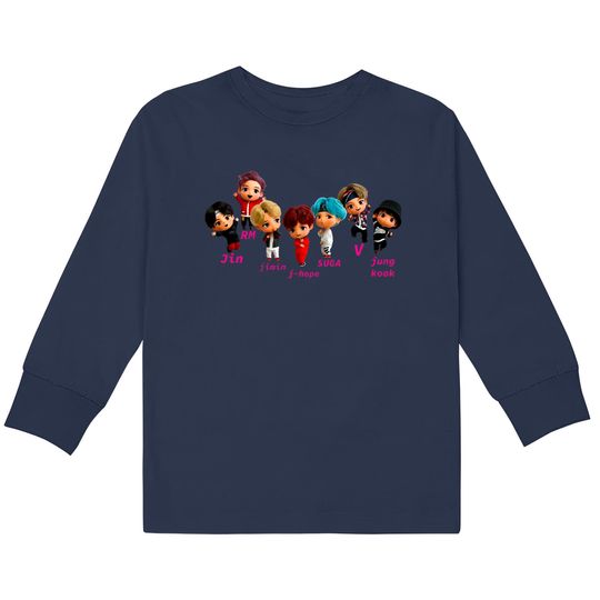 Discover Bts Bangtan  Kids Long Sleeve T-Shirts