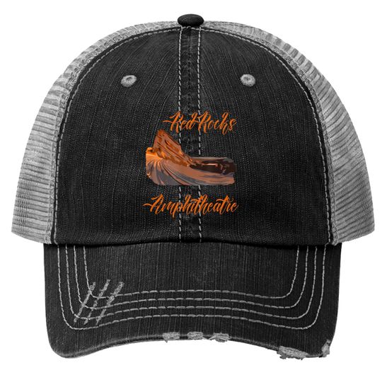 Discover Red Rocks Amphitheatre Amphitheater Colorado Trucker Hats