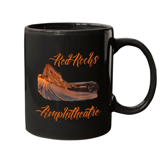 Discover Red Rocks Amphitheatre Amphitheater Colorado Mugs