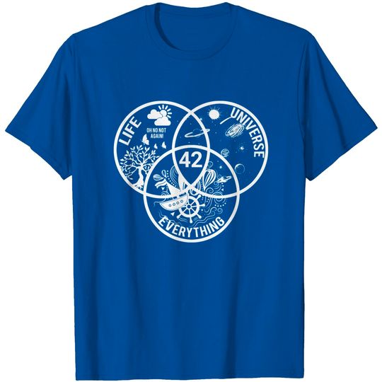 Discover 42 the answer to life the universe and everything T-Shirt