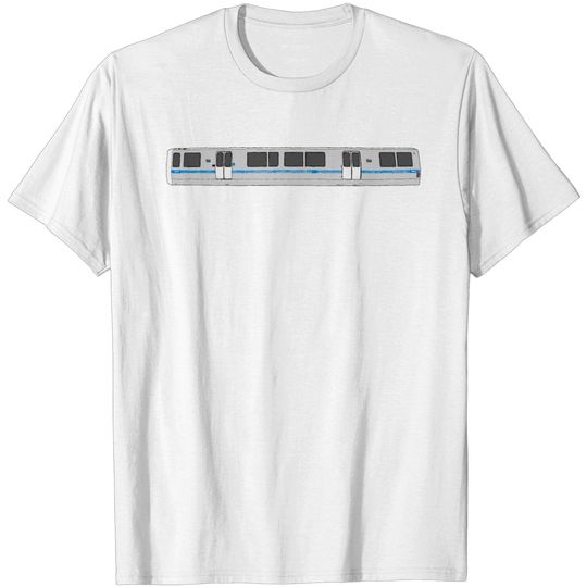 Discover Bart Train Exterior T Shirt