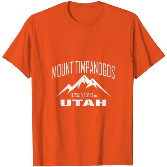 Discover Mount Timpanogos Utah Climbing Summit Club Outdoor T Shirt