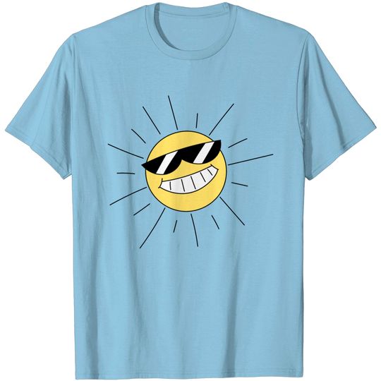Discover Sun,sunglasses, Sunshine, Sun Smile T Shirt