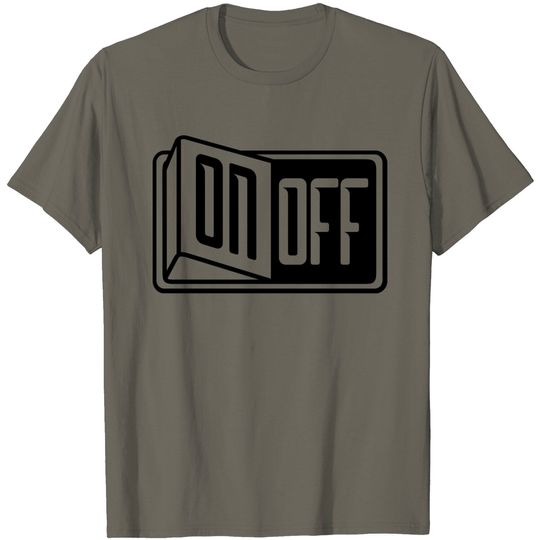 Discover Funny Switch Button T-Shirt