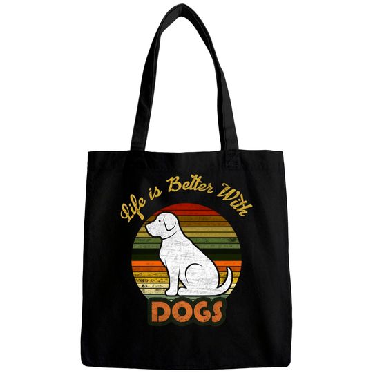 Discover Life is Better With Dogs - Dogs - Bags