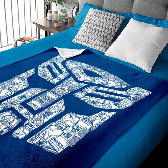 Discover Transformers Autobots Detailed Logo Baby Blankets