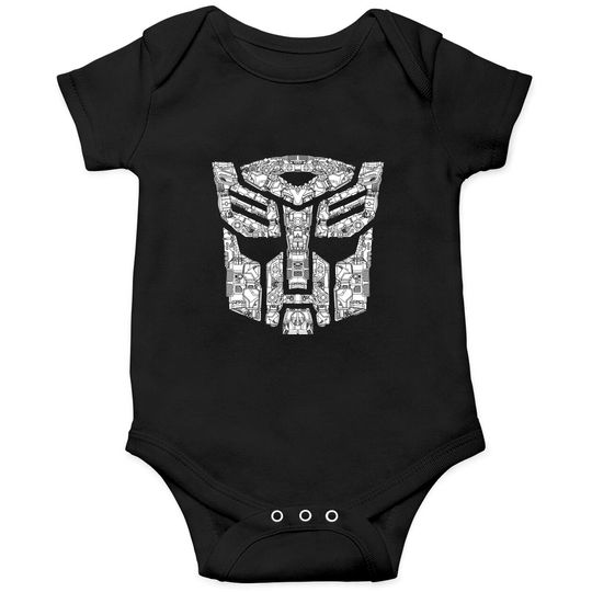 Discover Transformers Autobots Detailed Logo Onesie